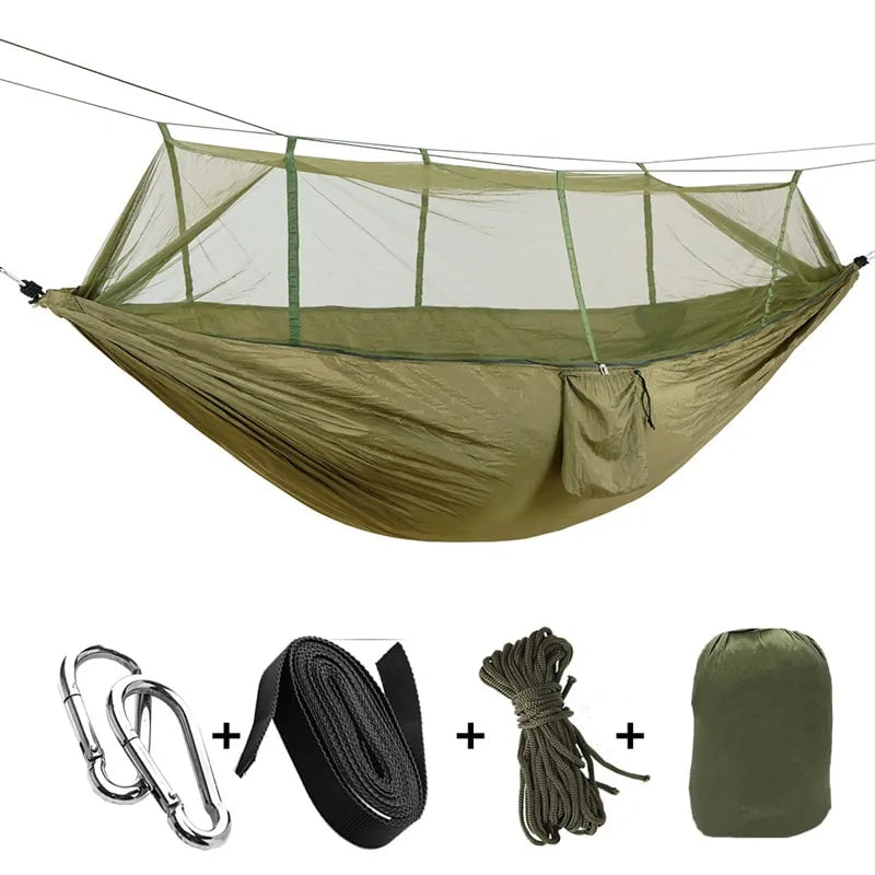 Outdoor Camping Hammock With Mosquito Net