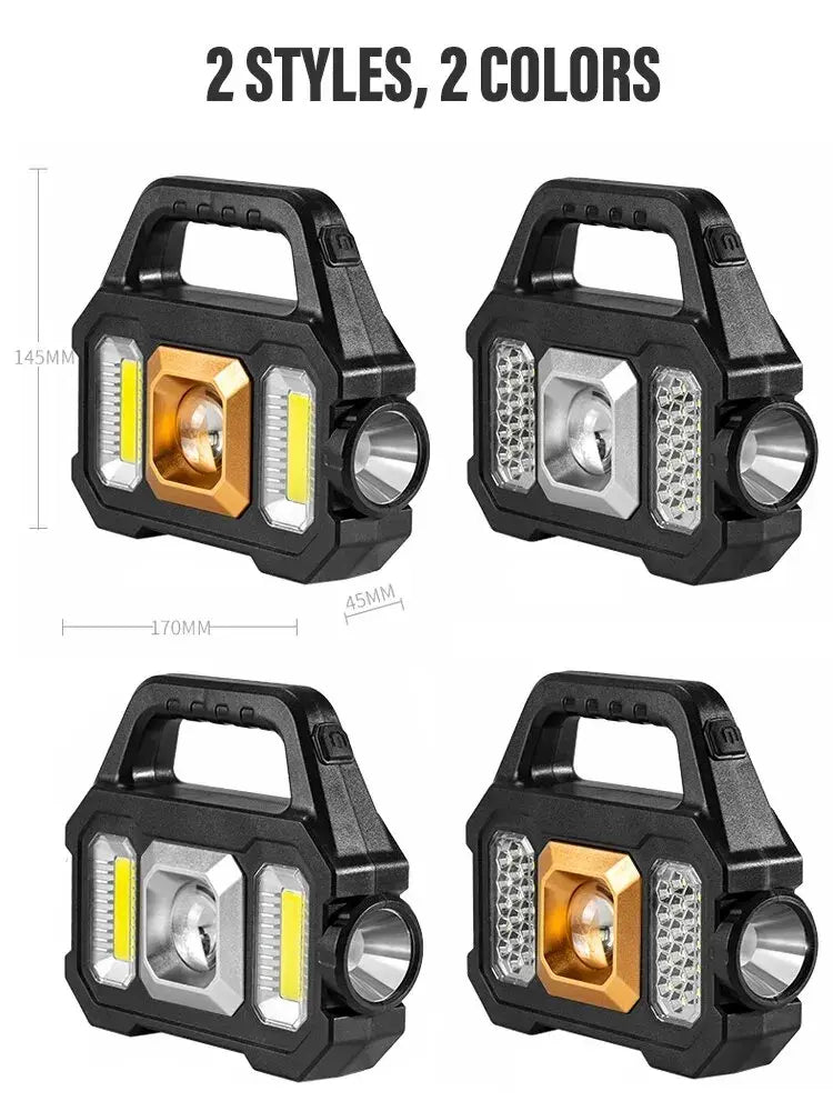 High Power Rechargeable LED Camping Work Light